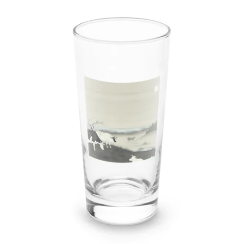 牛のいる静かな風景 Long Sized Water Glass