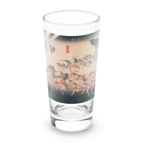 広重_東海道五拾三次 宮 熱田神 Long Sized Water Glass