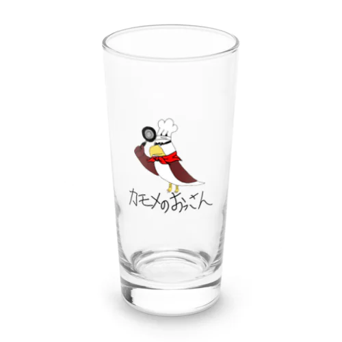 コックなカモメのおっさん Long Sized Water Glass