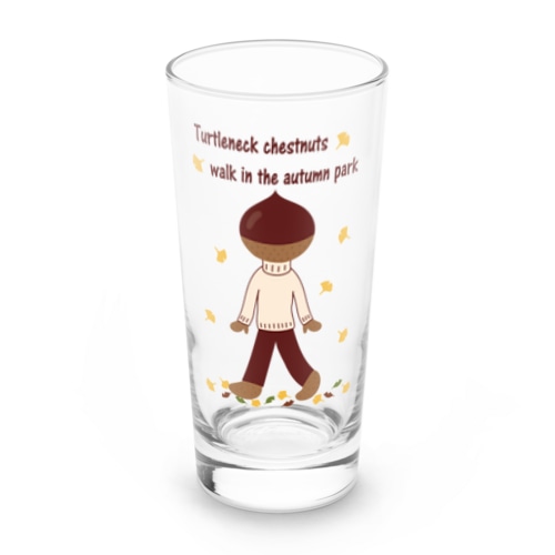 とっくりくんの秋散歩 Long Sized Water Glass