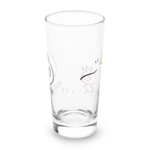 お散歩ねむねこ＆ピコまる Long Sized Water Glass