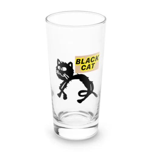  BLACK  CAT Long Sized Water Glass