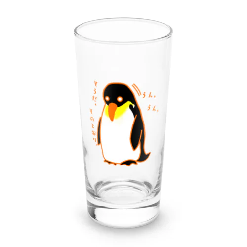 肯定ペンギン Long Sized Water Glass