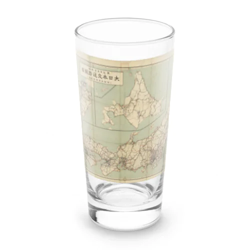 大日本交通路線図 昭和5年4月現在 鉄道省監督局(編) Long Sized Water Glass