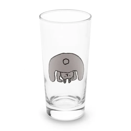 のぞきうさぎ Long Sized Water Glass