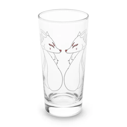 天狐(背景無し) Long Sized Water Glass