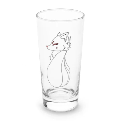 天狐(左向き) Long Sized Water Glass