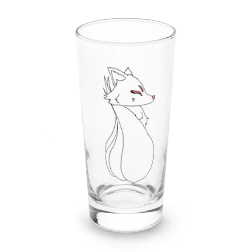 天狐(右向き) Long Sized Water Glass