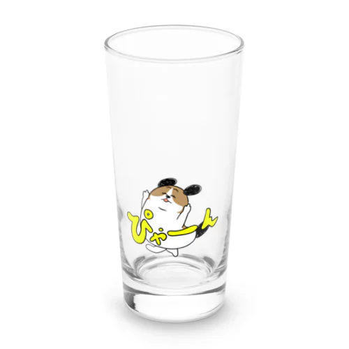 もじゃまるぴゃーん Long Sized Water Glass