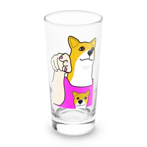 Bossyポチ Long Sized Water Glass