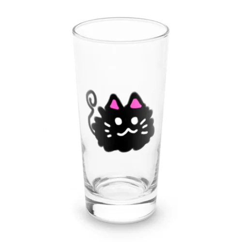 漆黒のもーにゃ Long Sized Water Glass