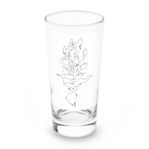 色々な花の花束 Long Sized Water Glass