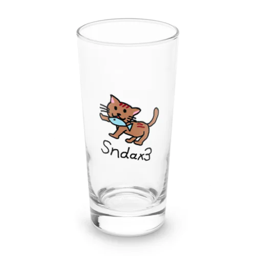 にゃんこまる by Sndax3 Long Sized Water Glass