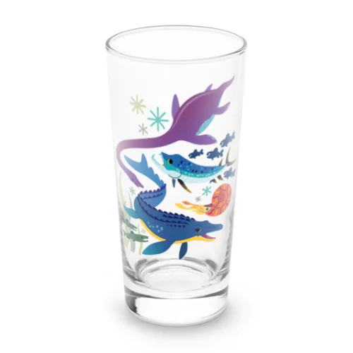 白亜紀の海 Long Sized Water Glass