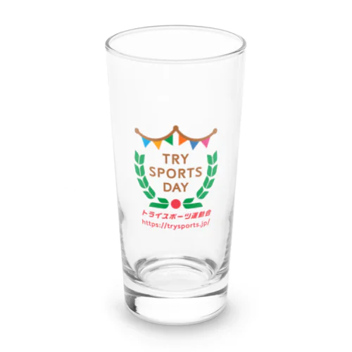 トライスポーツ運動会　スタンダードTシャツ Long Sized Water Glass