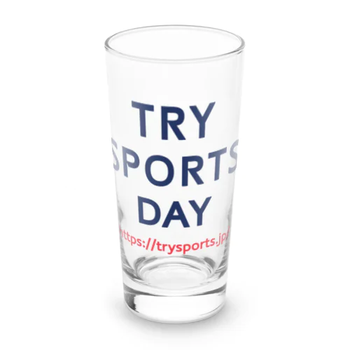 Try Sports Day Official Goods Long Sized Water Glass