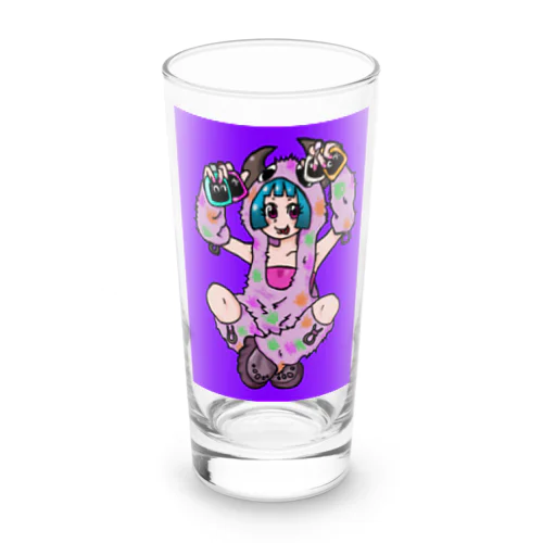 ○ュアアルコール（クラ○ナー）パープル Long Sized Water Glass