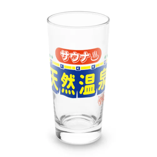 サウナ・天然温泉 Long Sized Water Glass