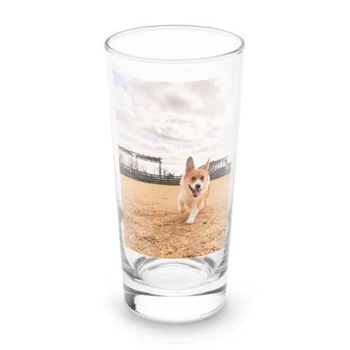 脚長コーギーむぎくん Long Sized Water Glass