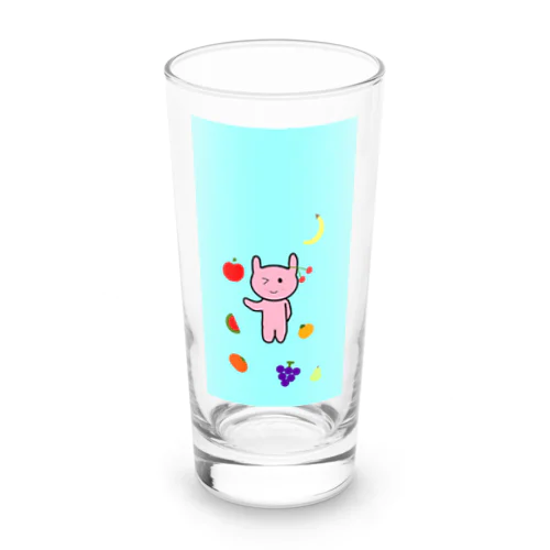 星ウサとフルーツ Long Sized Water Glass