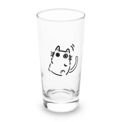 ねこちゃんのようななにか Long Sized Water Glass