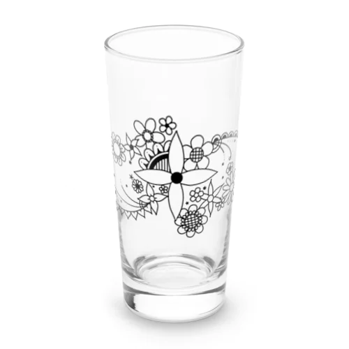 花 Long Sized Water Glass