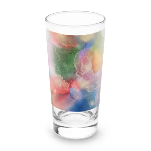 colorful Long Sized Water Glass