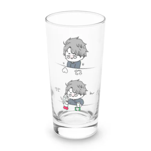 がじゅまる(酒飲みのすがた) Long Sized Water Glass