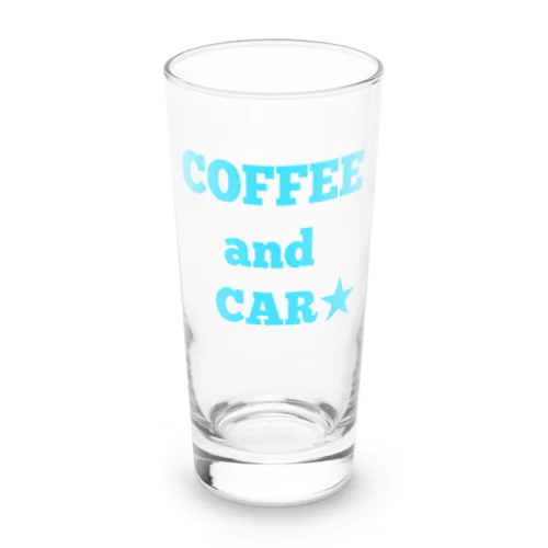 コーヒーとクルマを愛する人のために Long Sized Water Glass