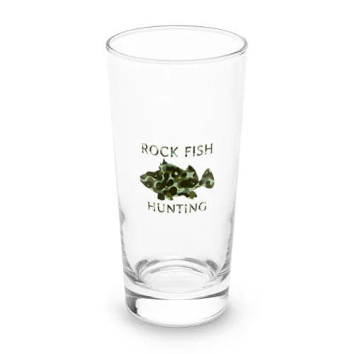 ROCK FISH HUNTING Long Sized Water Glass