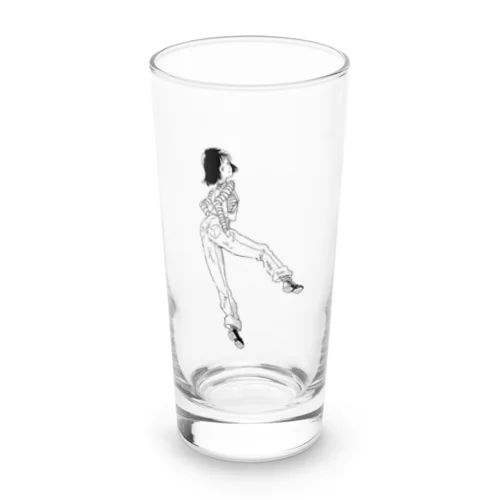 オーバーオール女子 Long Sized Water Glass