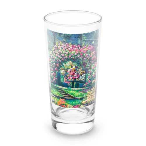 山羊と少女（8歳の肖像、部分） Long Sized Water Glass