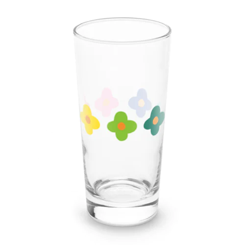 RAINBOW FLOWER Long Sized Water Glass