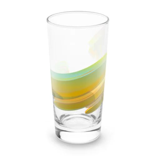 牛乳がおいしいバナナグラス (よこ) Long Sized Water Glass