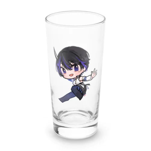 ちゅんちゅんって飛んでるときのルンちゃん Long Sized Water Glass