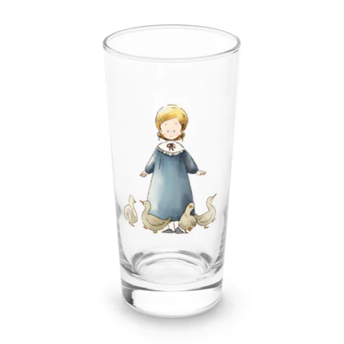 くるくるアヒル Long Sized Water Glass