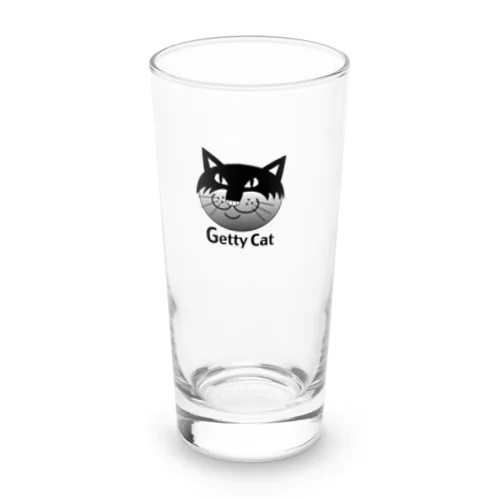 ネコのゲッティ/Getty Cat Long Sized Water Glass