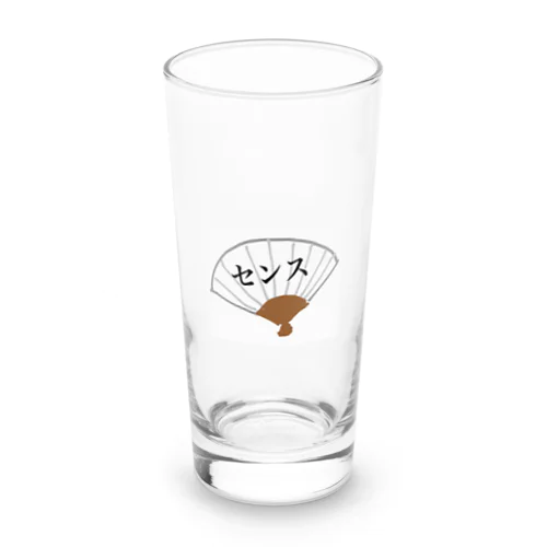 センスな扇子 Long Sized Water Glass