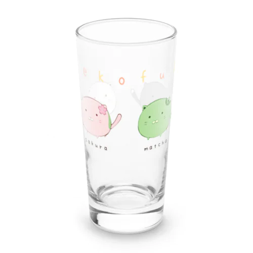 もちもちねこふく Long Sized Water Glass