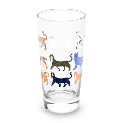 ネコたち Long Sized Water Glass