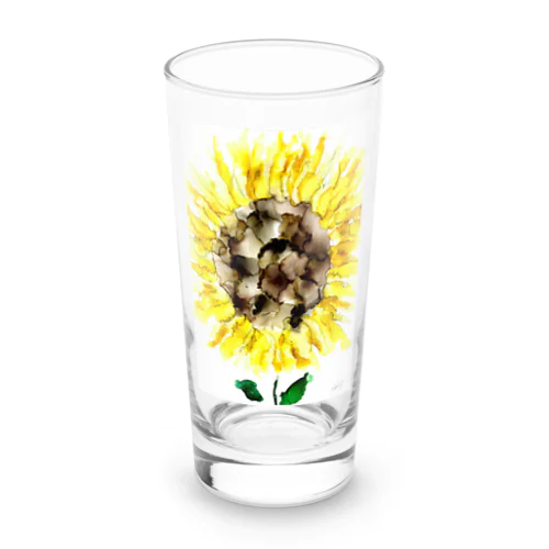 向日葵　sunflower  Long Sized Water Glass