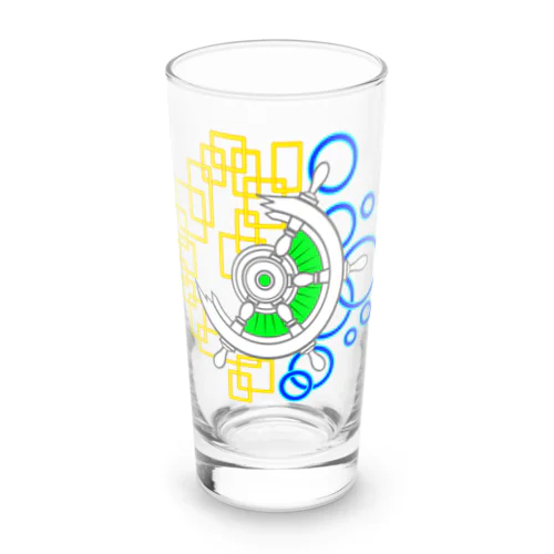 舵輪（steering wheel） Long Sized Water Glass