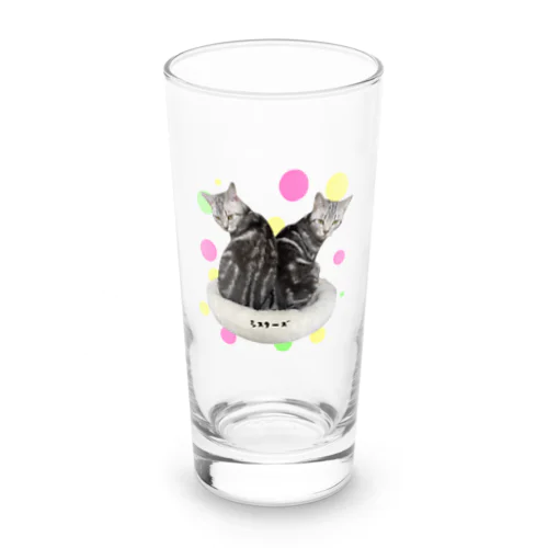 うめハル姉妹🐈🐈 Long Sized Water Glass