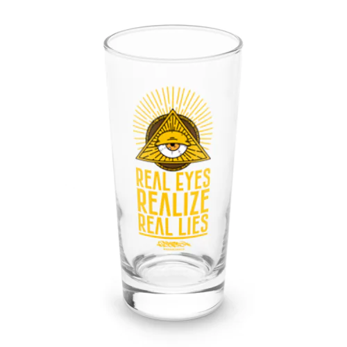 REAL EYES REALIZE REAL LIES (YELLOW ver.) Long Sized Water Glass