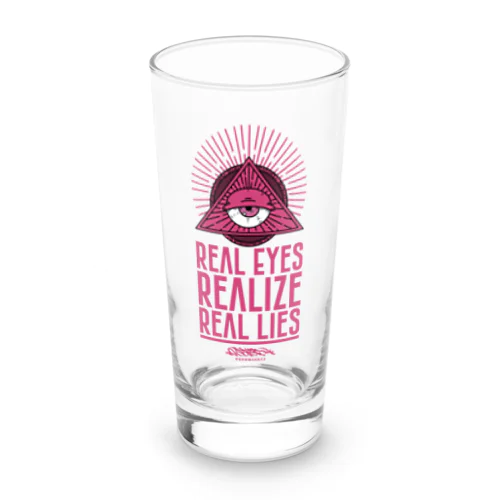 REAL EYES REALIZE REAL LIES (PINK ver.) Long Sized Water Glass