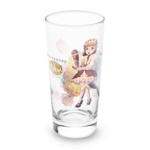 【魔法少女】魔法のオオカワウソ大川さん Long Sized Water Glass