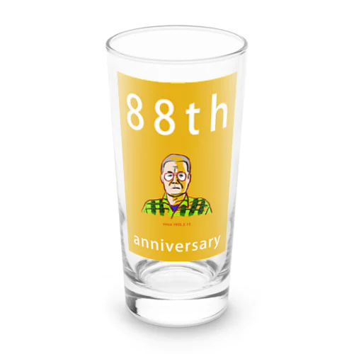 88th anniversary limited item Long Sized Water Glass