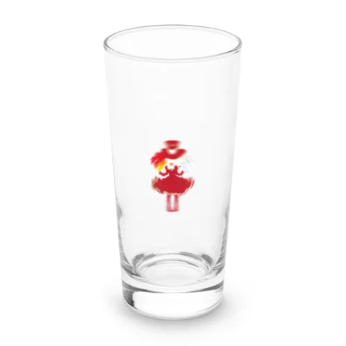 赤いドレスの少女 Long Sized Water Glass