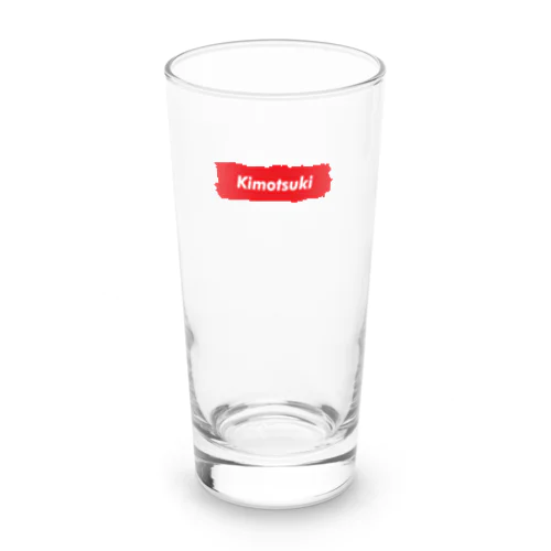 肝付町 ｜普段づかいできるご当地グッズ｜ブラシボックスロゴ Long Sized Water Glass