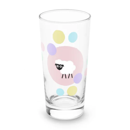 ぽよぽよひつじくん Long Sized Water Glass